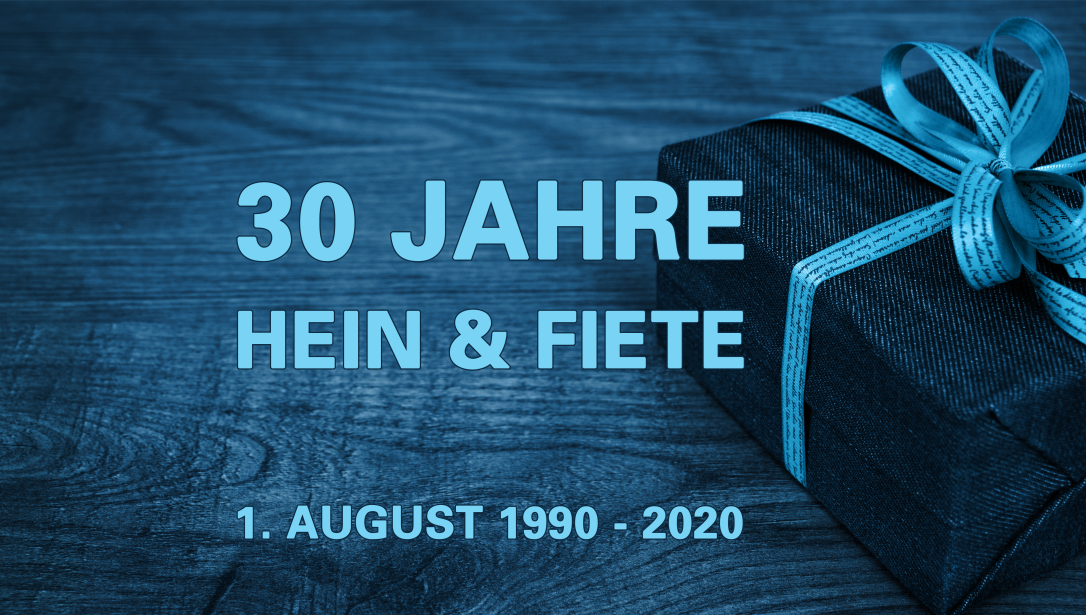 Wir sind nun 30 Jahre alt Prävention e.V. / Hein & Fiete
